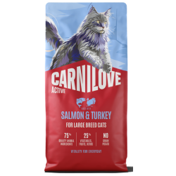 Carnilove Active® Salmon & Turkey for Large Breed Cats 6kg