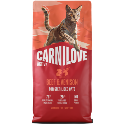 Carnilove Active® Beef & Venison for Sterilised Cats 6kg