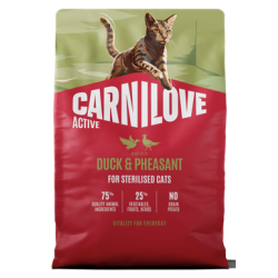Carnilove Active® Duck & Pheasant for Sterilised Cats 2kg