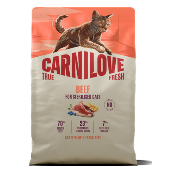 Carnilove True Fresh® Beef for Sterilised Cats 2kg