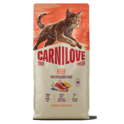 Carnilove True Fresh® Beef for Sterilised Cats 6kg