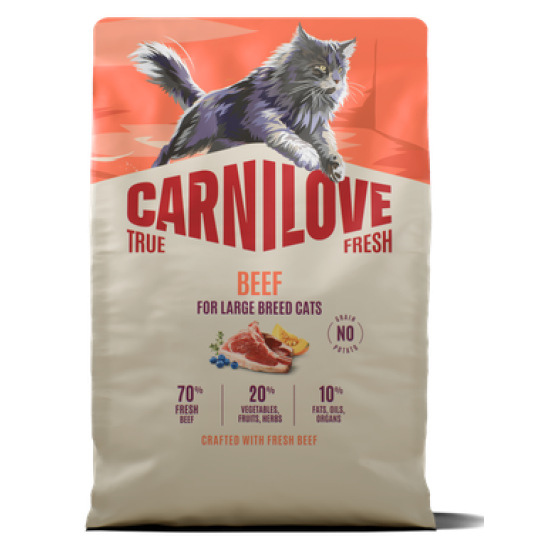 Carnilove True Fresh® Beef for Large Breed Cats 2kg