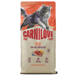 Carnilove True Fresh® Beef for Large Breed Cats 6kg