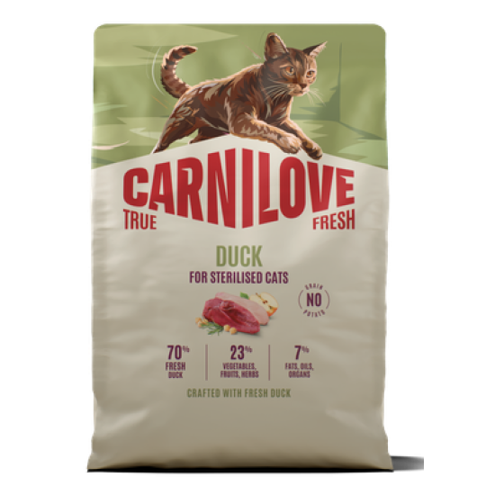 Carnilove True Fresh® Duck for Sterilised Cats 2kg