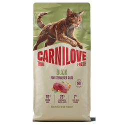 Carnilove True Fresh® Duck for Sterilised Cats 6kg