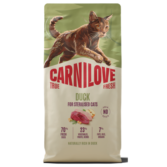Carnilove True Fresh® Duck for Sterilised Cats 6kg