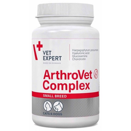 ArthroVet Complex HA (60 δισκία) Twist Off για τις αρθρώσεις για μικρόσωμα σκυλάκια και γάτες