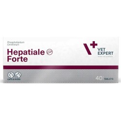VetExpert Hepatiale Forte Συμπλήρωμα Διατροφής Σκύλου & Γάτας 40 ΧΑΠΙΑ