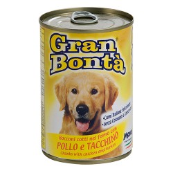 Gran Bonta κονσέρβα σκύλου κομματάκια με κοτόπουλο 400gr
