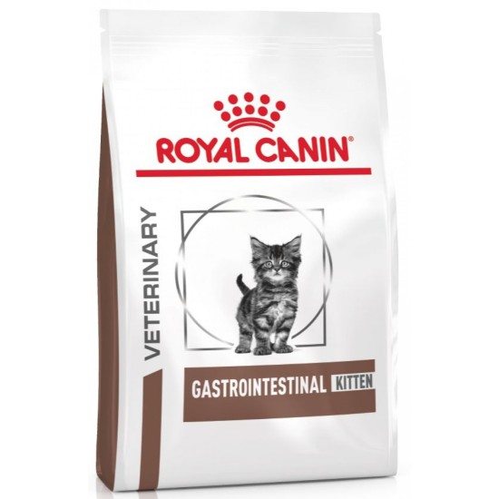 Royal Canin Veterinary Diet Gastrointestinal Kitten Ξηρά Τροφή για Ανήλικες Γάτες με Ευαίσθητο Γαστρεντερικό με Ρύζι / Πουλερικά 2kg