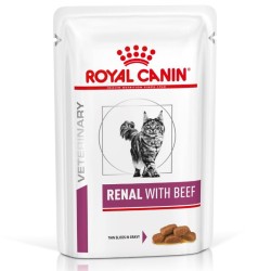 Royal Canin Veterinary Diet - Feline Renal Beef κομματάκια σε σάλτσα 85gr