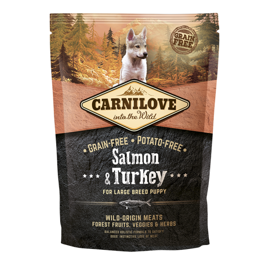 Carnilove® Puppy Salmon & Turkey Large 1.5kg
