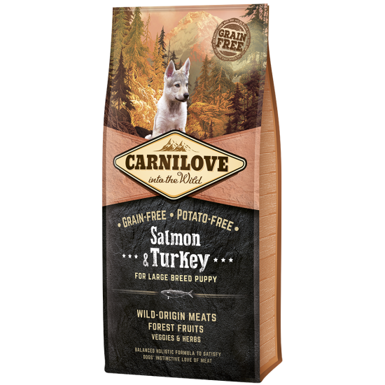 Carnilove® Puppy Salmon & Turkey Large 12kg
