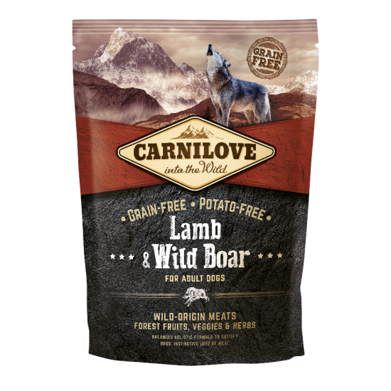 Carnilove® Dog Adult Lamb & Wild Boar 1.5kg