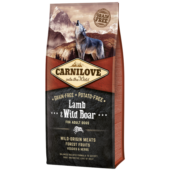 Carnilove® Dog Adult Lamb & Wild Boar 12kg