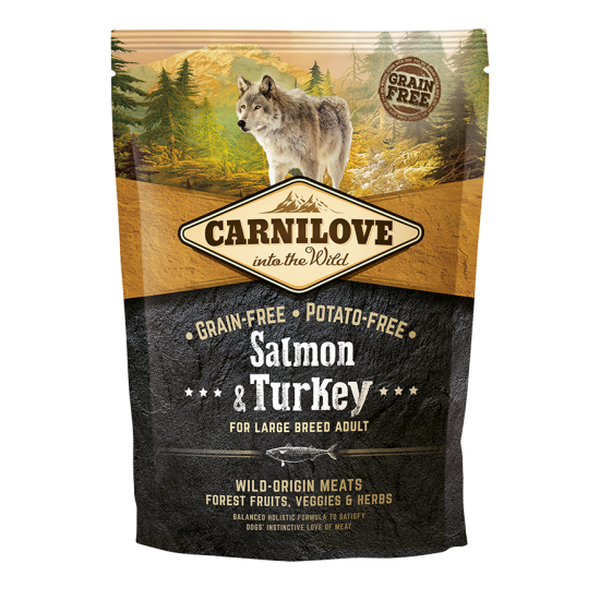 Carnilove® Dog Adult Salmon & Turkey Large 1.5kg