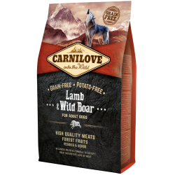 Carnilove® Dog Adult Lamb & Wild Boar 4kg