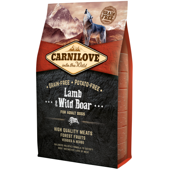 Carnilove® Dog Adult Lamb & Wild Boar 4kg