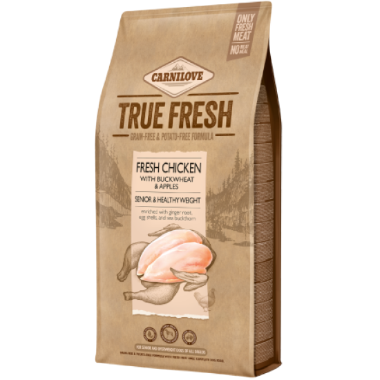 Carnilove True Fresh® Dog Senior & Health Weight Chicken 4kg